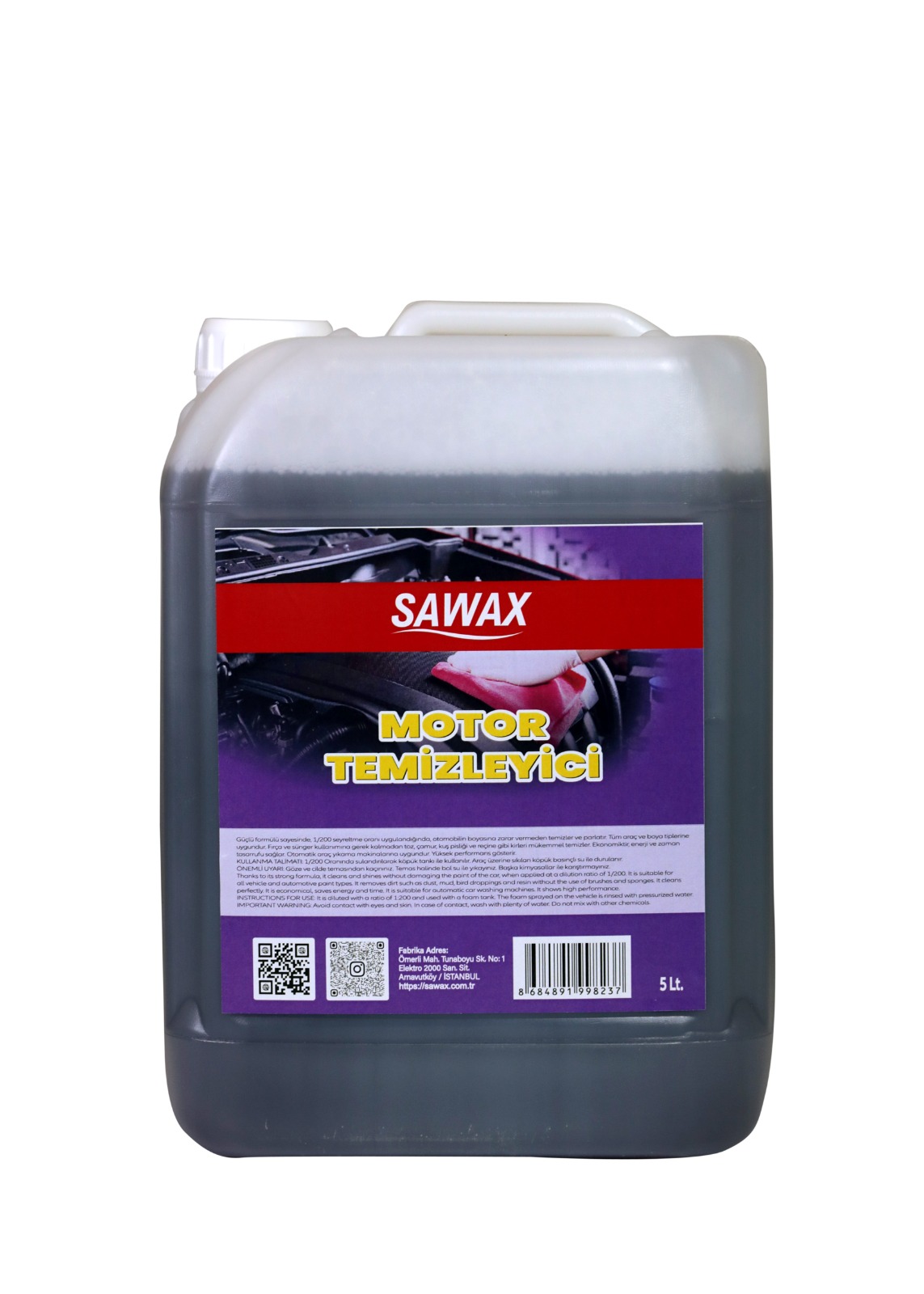 Motor Temizleyici 5 LT